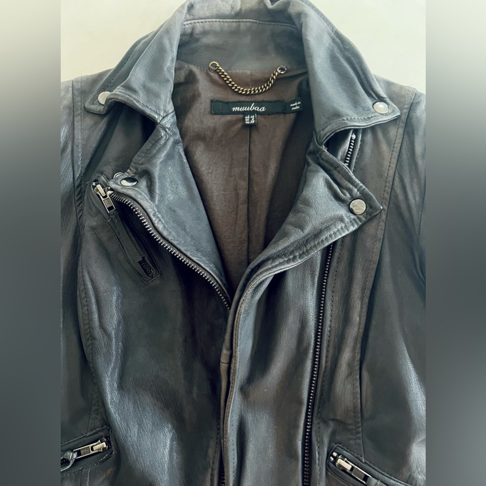 Leather Jacket Muubaa - Picture 6 of 6